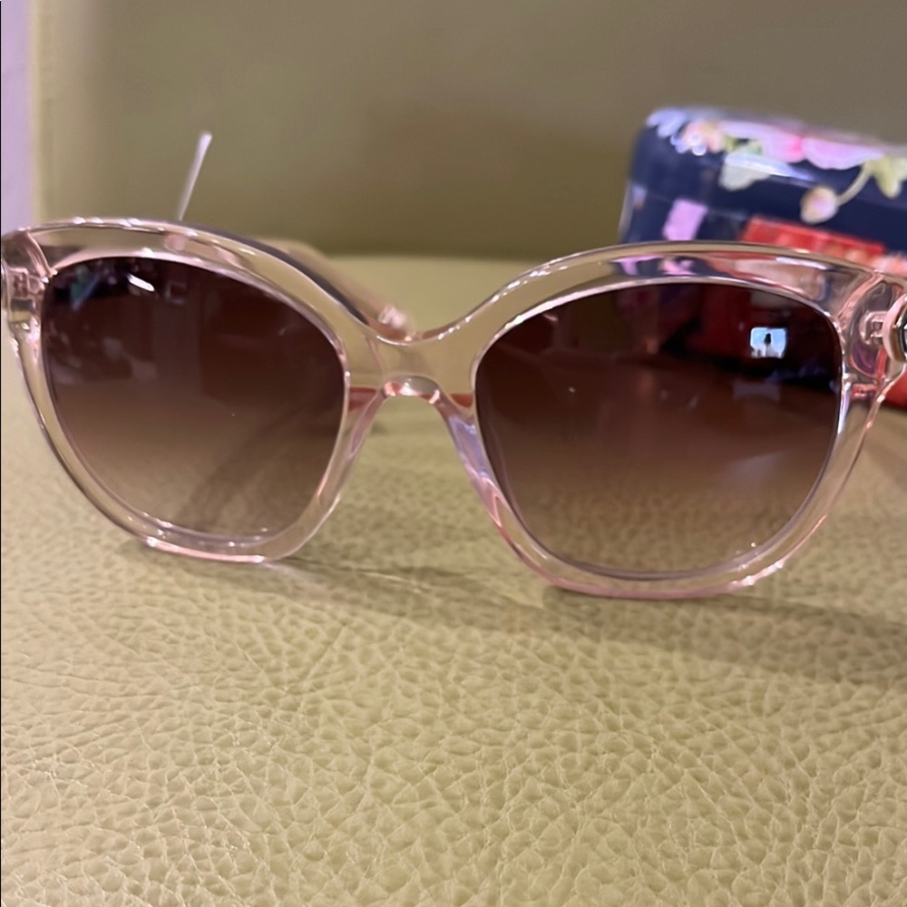 Brighton Pink Cat-Eye Sunglasses Retro-Inspired